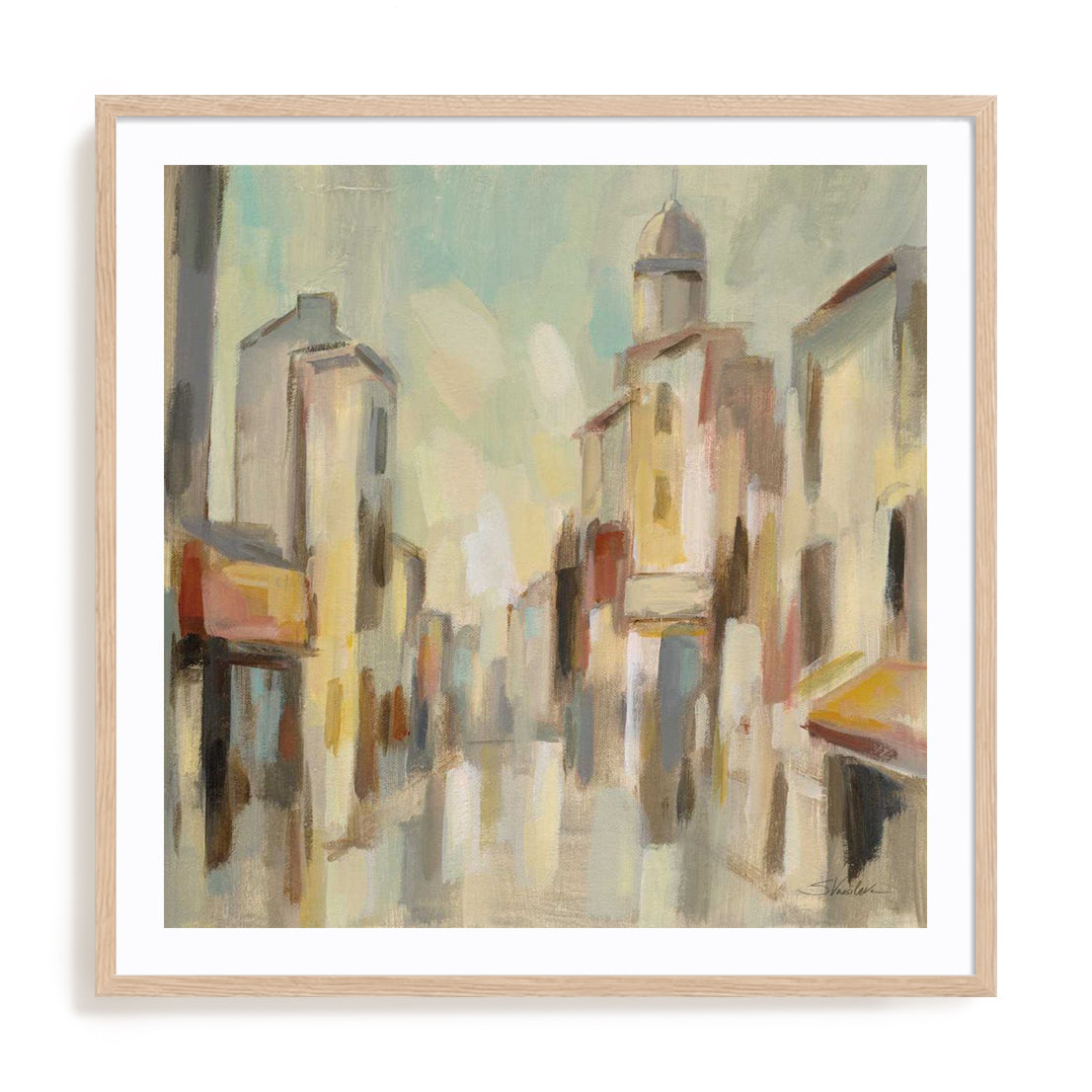 Pastel Street I Wall Art