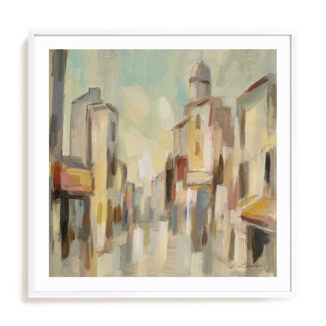 Pastel Street I Wall Art