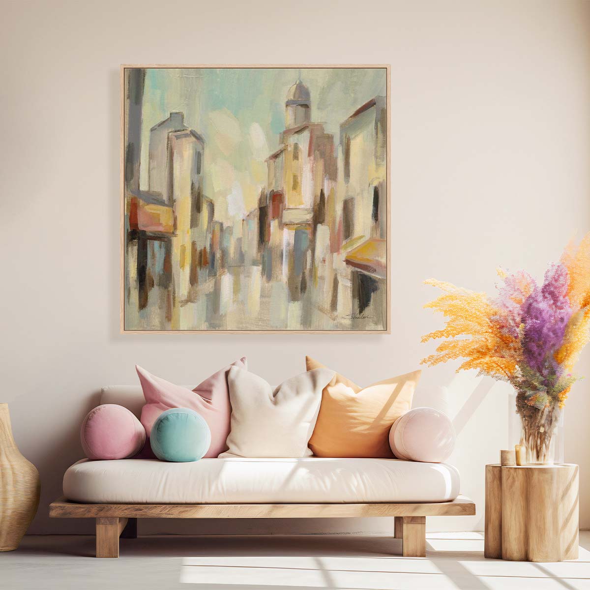 Pastel Street I Wall Art