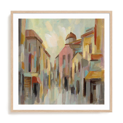 Pastel Street II Wall Art