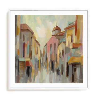 Pastel Street II Wall Art