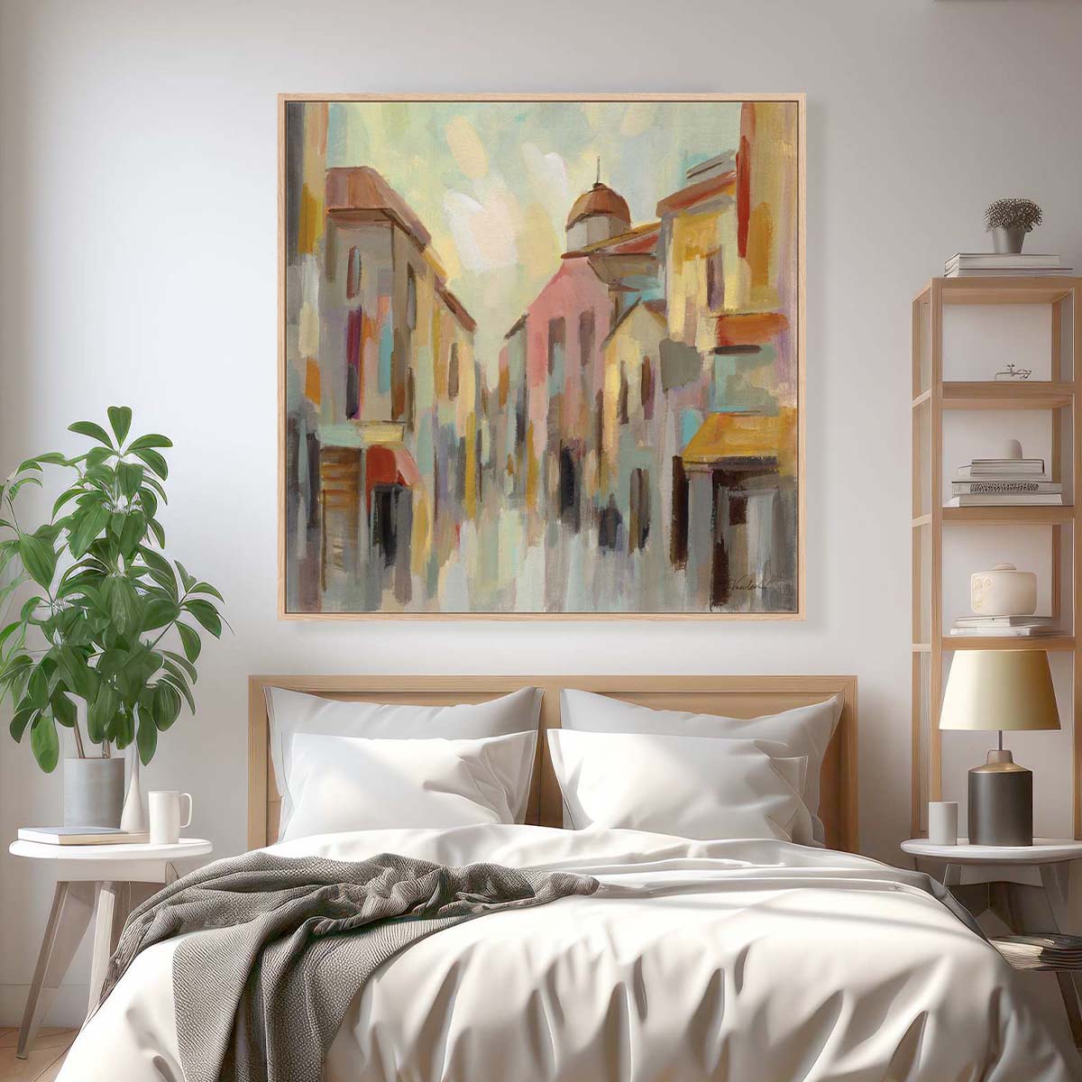 Pastel Street II Wall Art