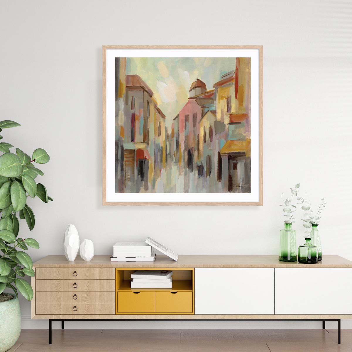 Pastel Street II Wall Art