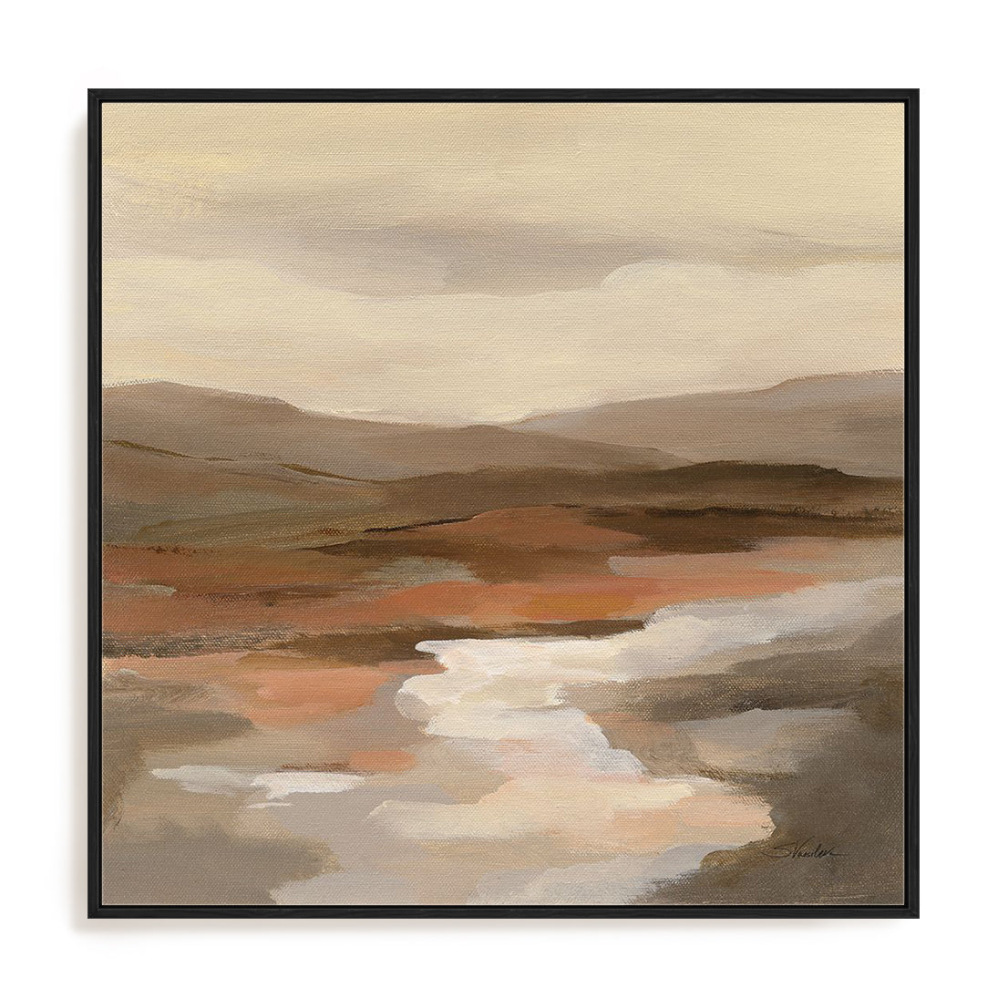 Cinnamon Riverbank I Wall Art