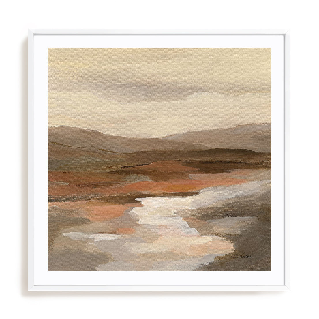 Cinnamon Riverbank I Wall Art