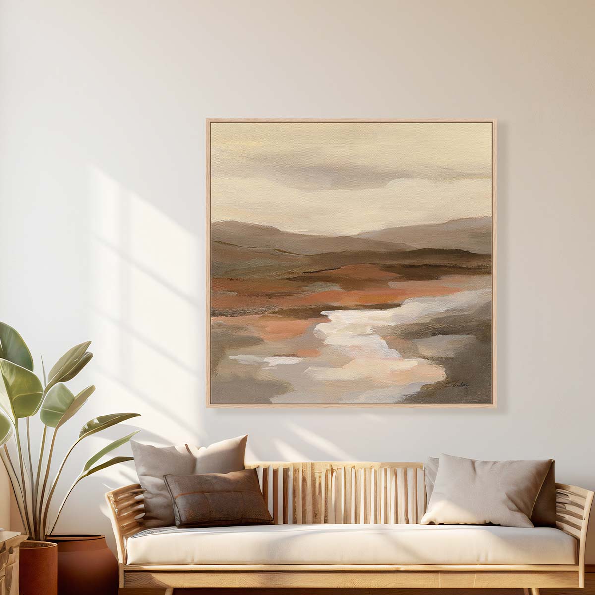 Cinnamon Riverbank I Wall Art