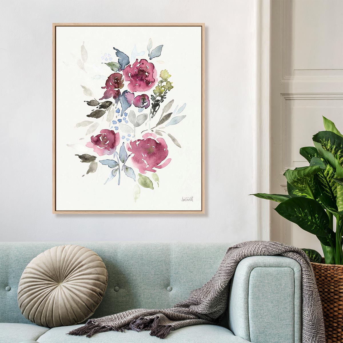 Soft Bouquet I Wall Art