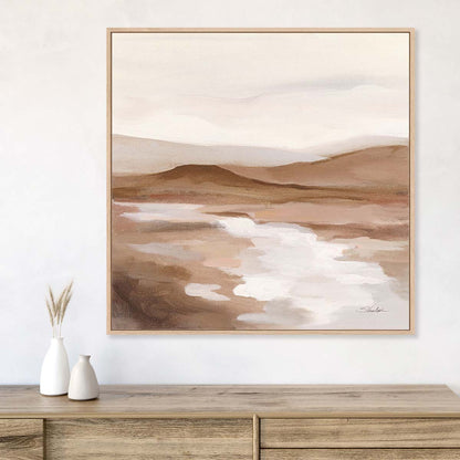 Cinnamon Riverbank II Light Wall Art