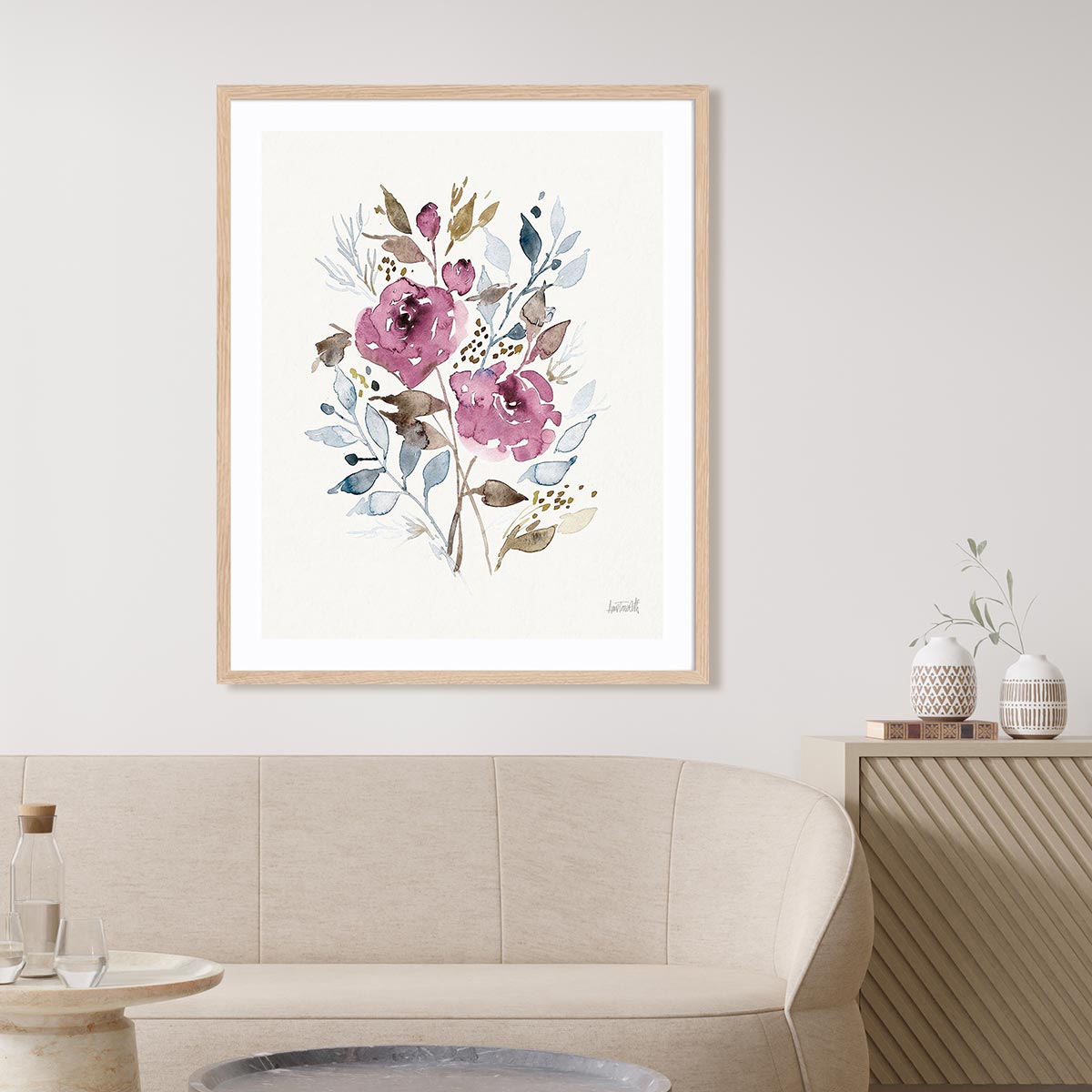 Soft Bouquet IV Wall Art