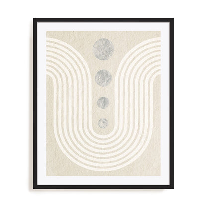 Good Vibrations II Neutral Wall Art