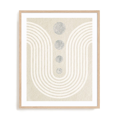 Good Vibrations II Neutral Wall Art