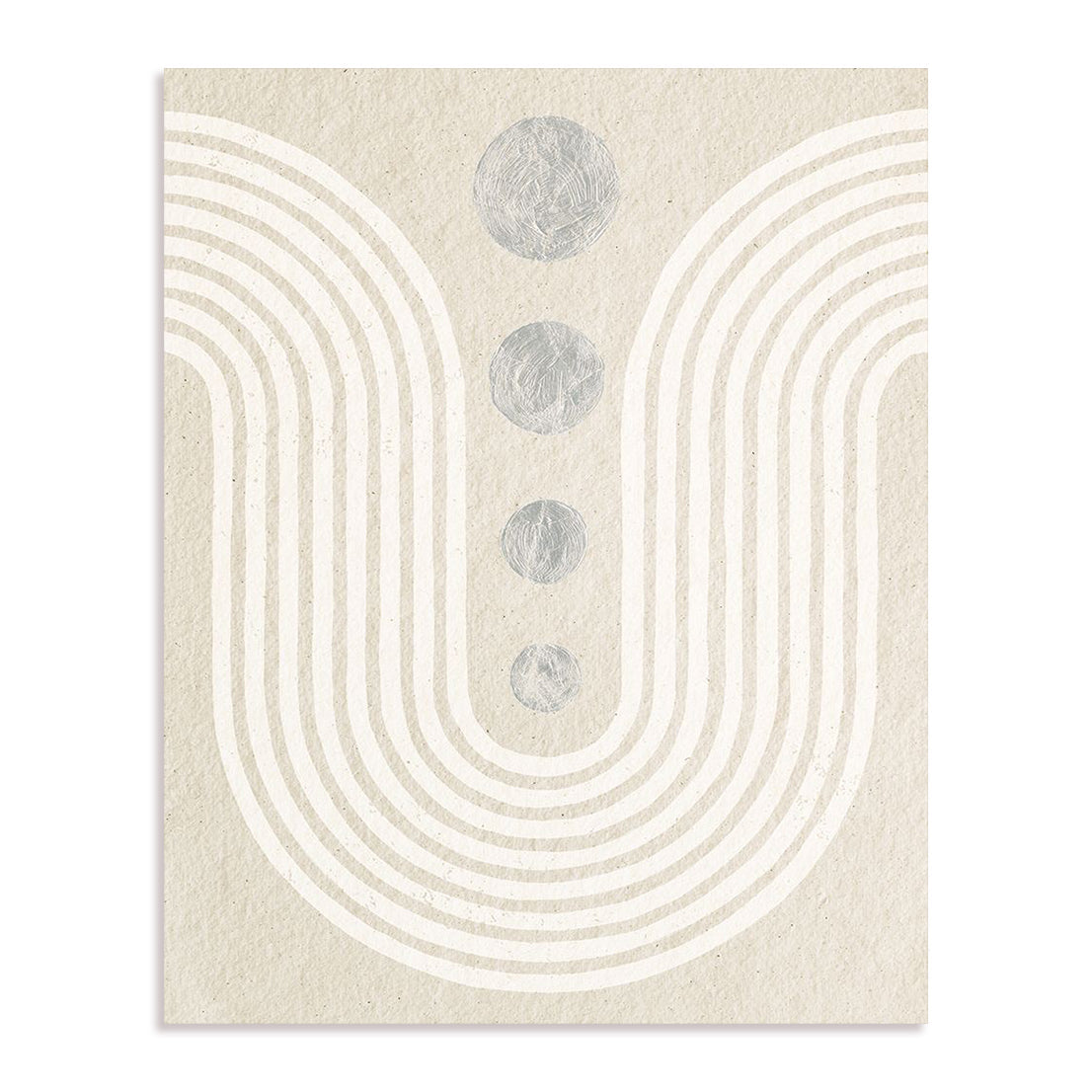 Good Vibrations II Neutral Wall Art