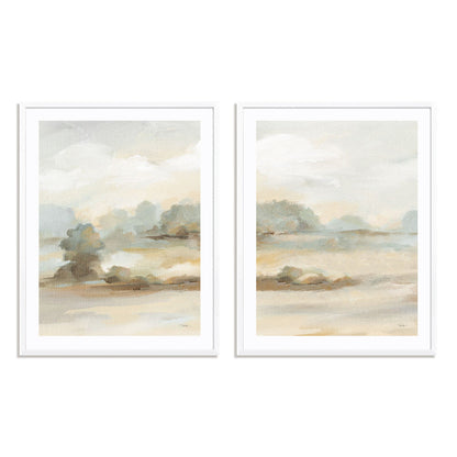 The Old Farm Landscape II and III Wall Art