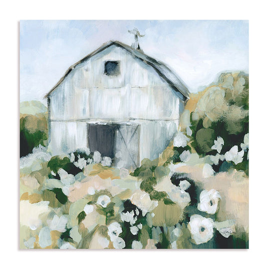 Summer Barn One Window Neutral Wall Art