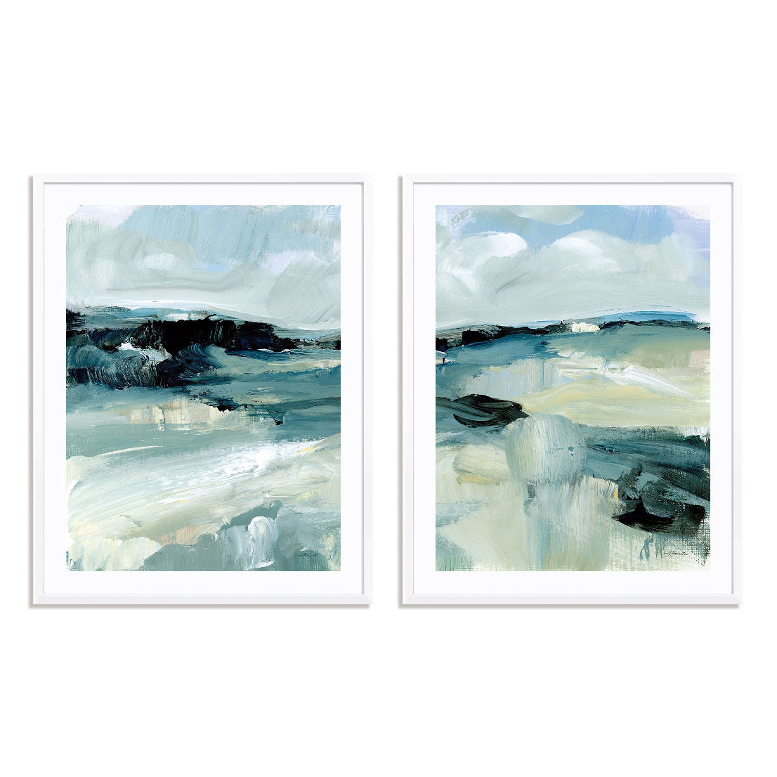 Windswept Landscape II and III Wall Art