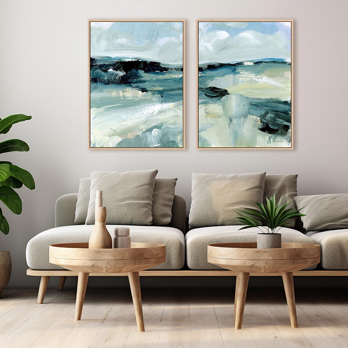 Windswept Landscape II and III Wall Art