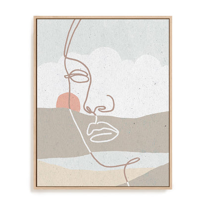 Mykonos II Neutral Wall Art