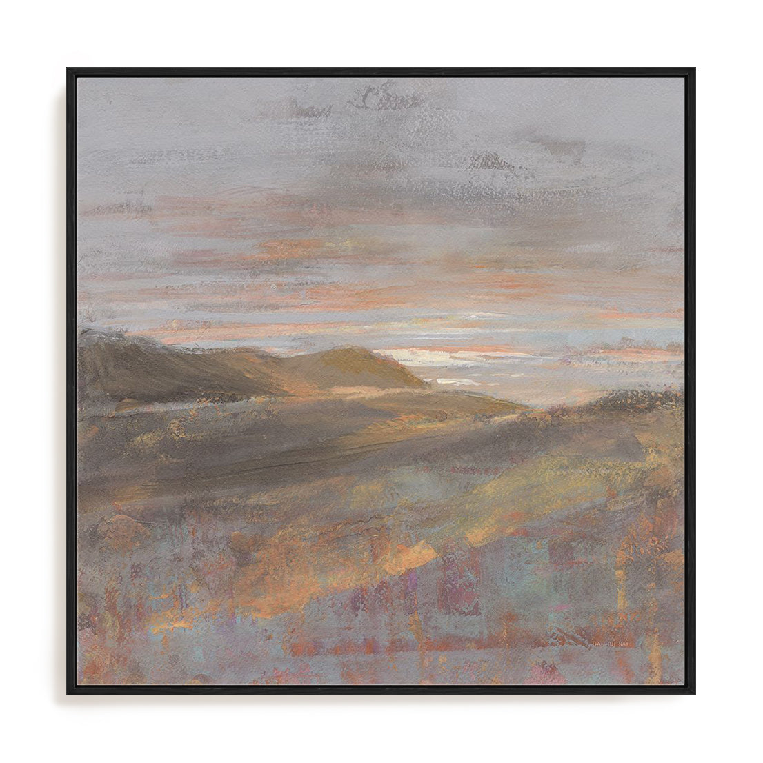 Dawn on the Hills Light Wall Art