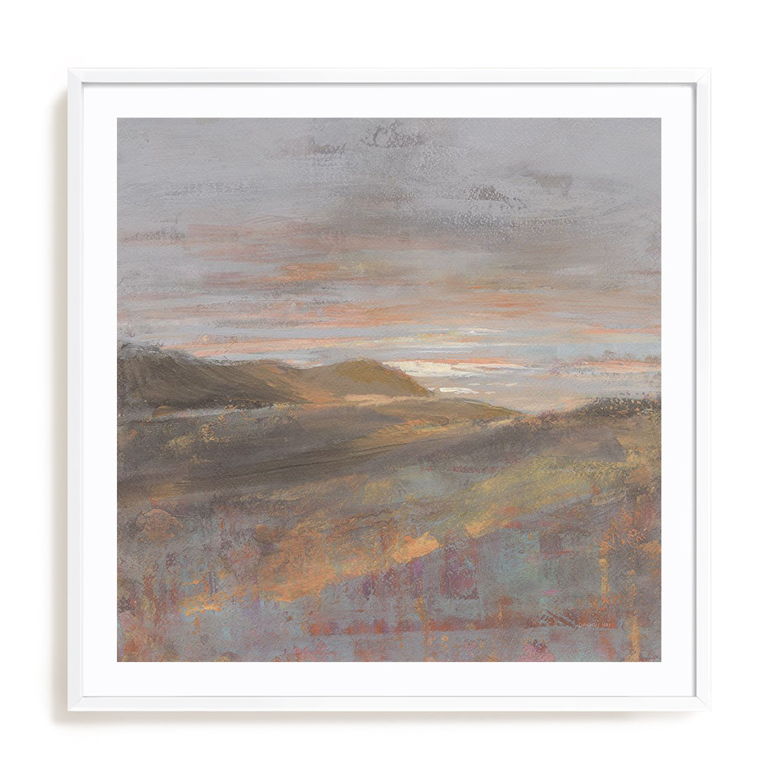 Dawn on the Hills Light Wall Art