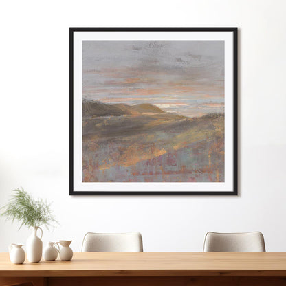 Dawn on the Hills Light Wall Art