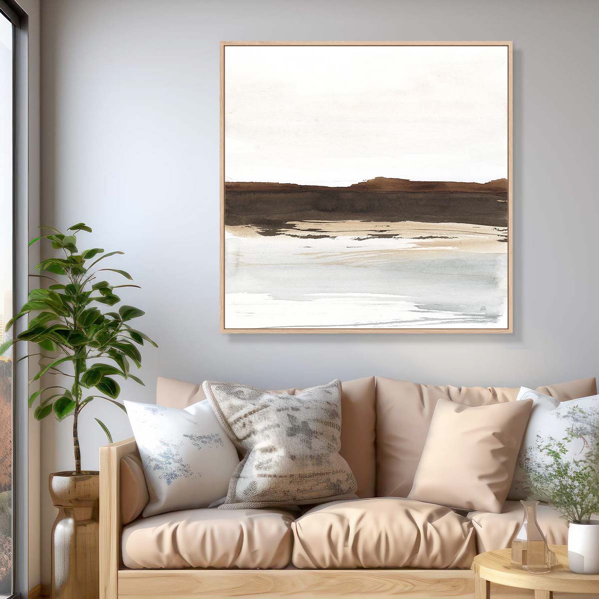 Neutral Dunes I Wall Art