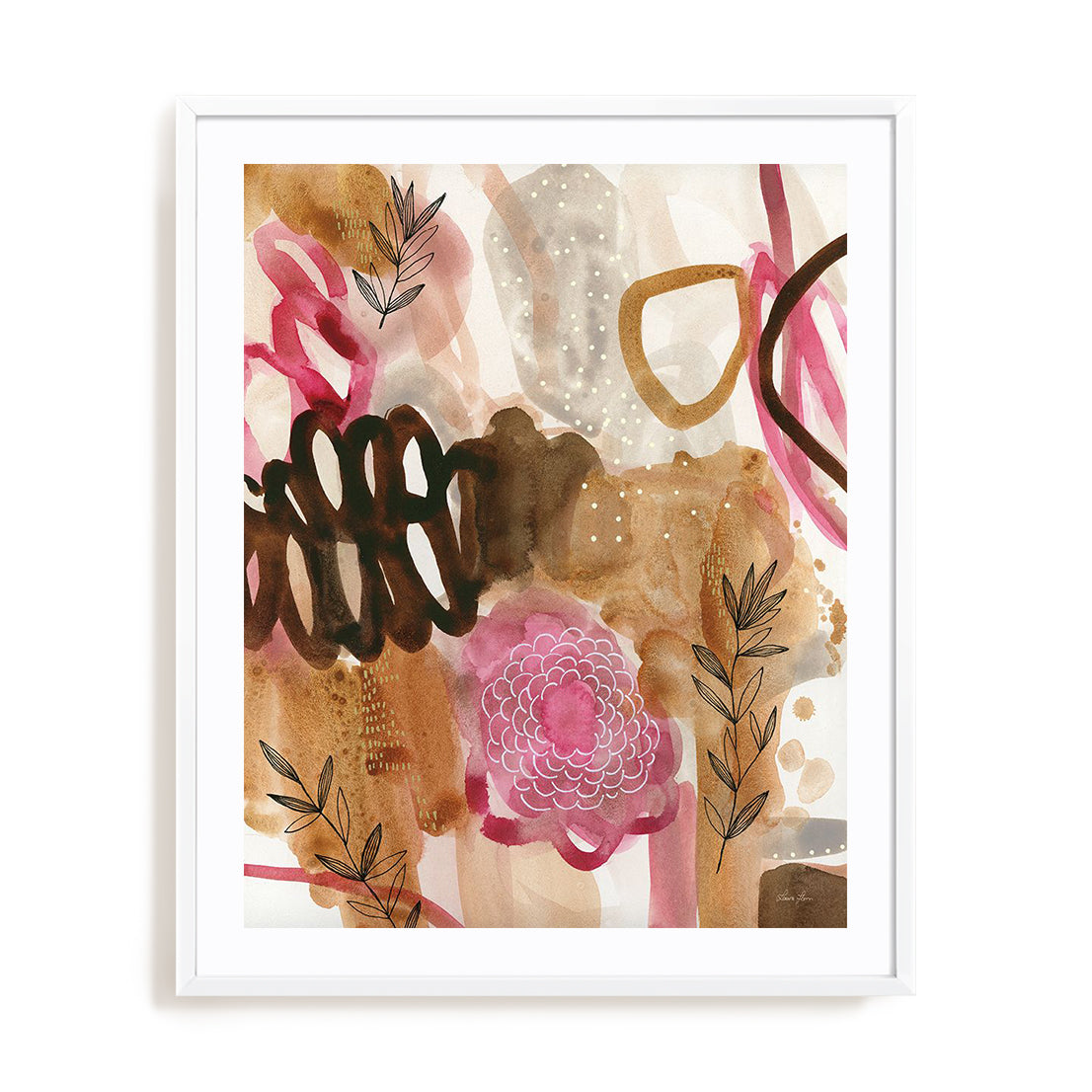 Petals and Fronds Wall Art