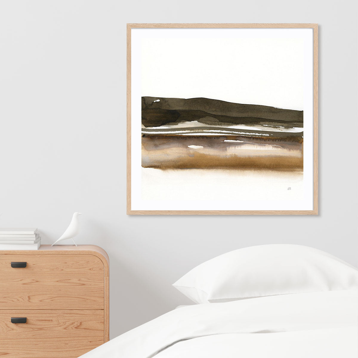 Marsh II Art in Stretched Canvas, Framed Print Under Glass, and Gallery Wrapped Shadow Box Canvas