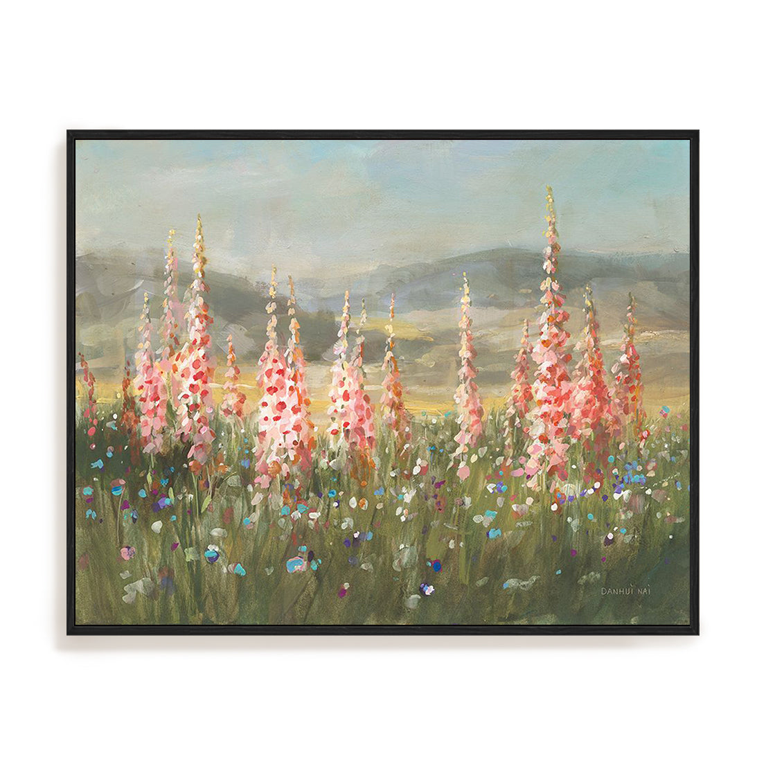 Wild Foxglove Meadow Wall Art