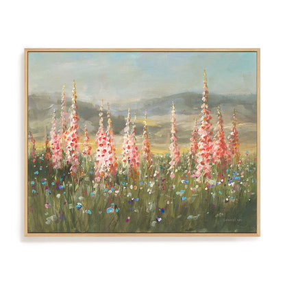 Wild Foxglove Meadow Wall Art