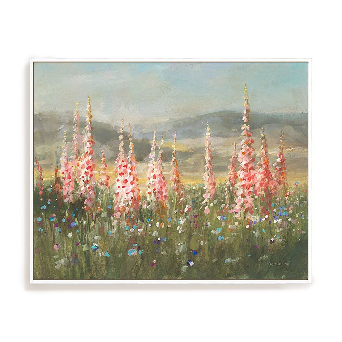 Wild Foxglove Meadow Wall Art