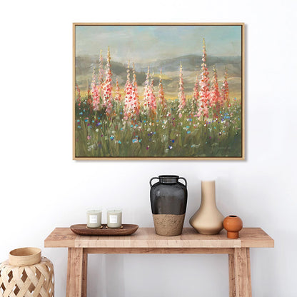 Wild Foxglove Meadow Wall Art