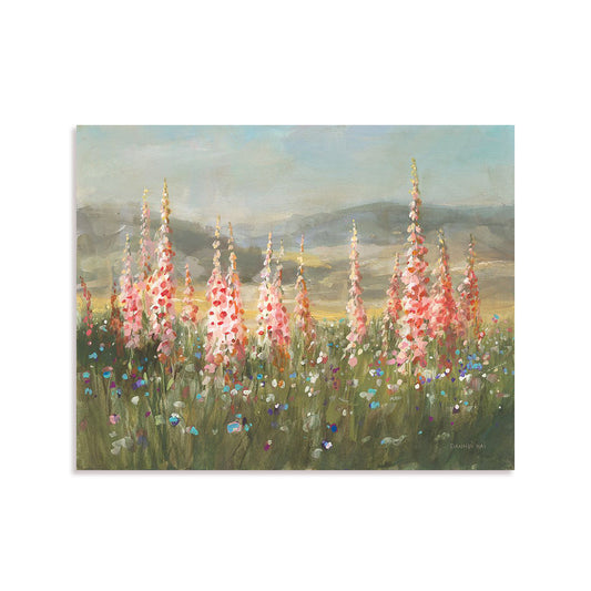 Wild Foxglove Meadow Wall Art