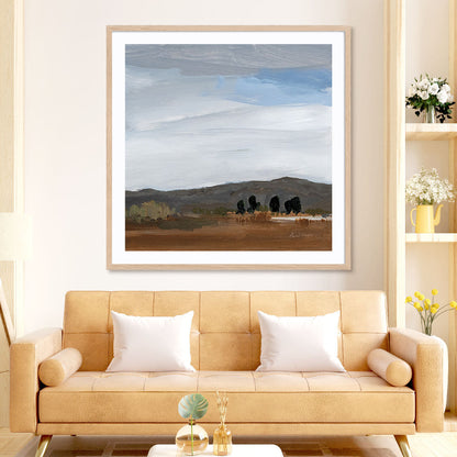 Alamosa Art in Stretched Canvas, Framed Print Under Glass, and Gallery Wrapped Shadow Box Canvas