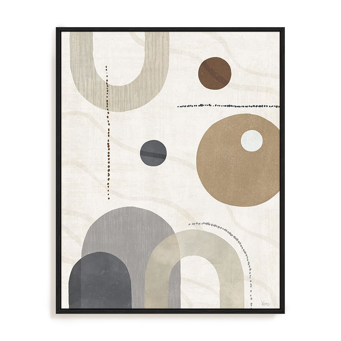 Soft Balance I Neutral Wall Art