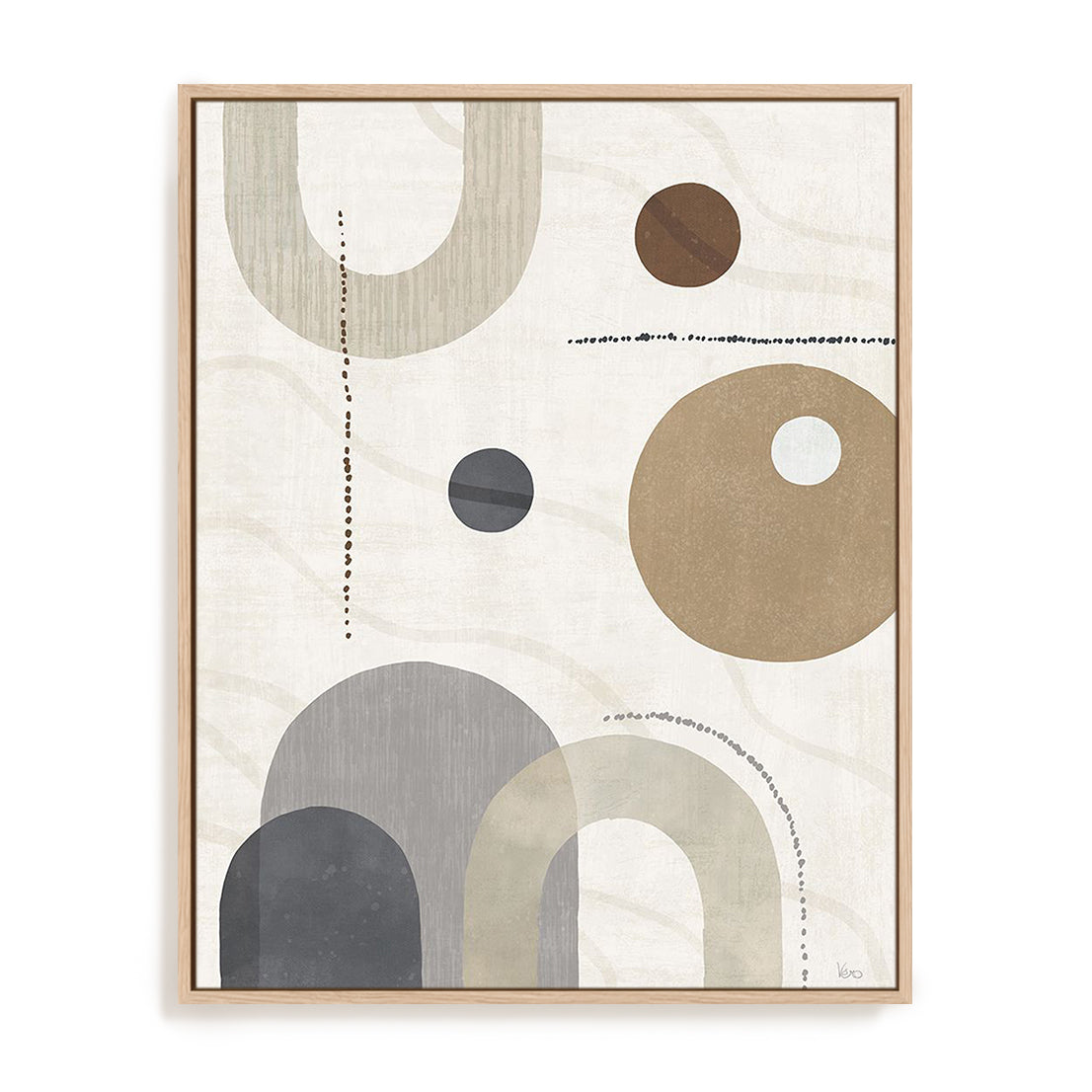 Soft Balance I Neutral Wall Art