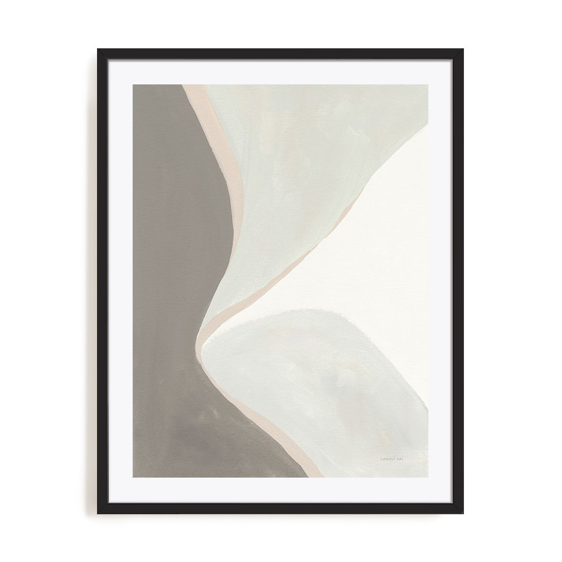 Retro Abstract III Neutral Wall Art