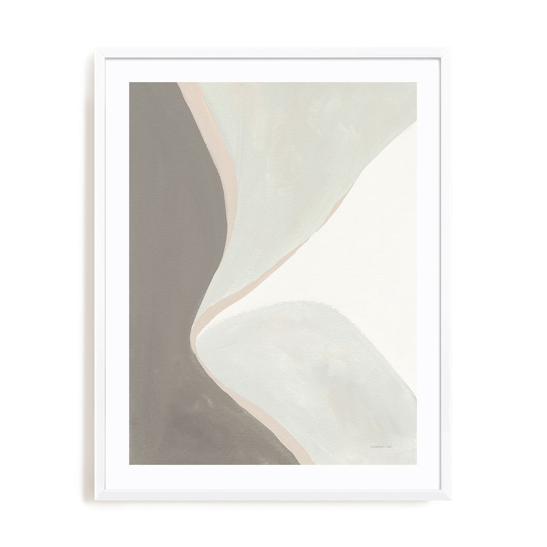 Retro Abstract III Neutral Wall Art