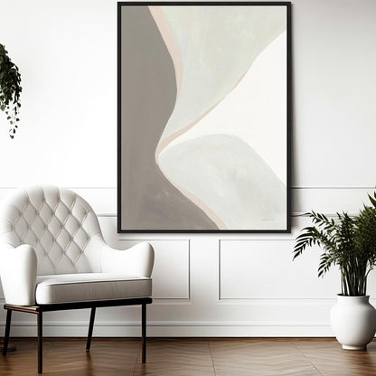 Retro Abstract III Neutral Wall Art