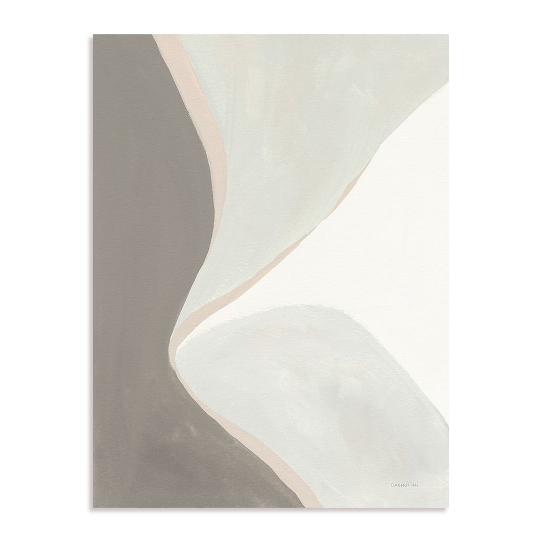 Retro Abstract III Neutral Wall Art