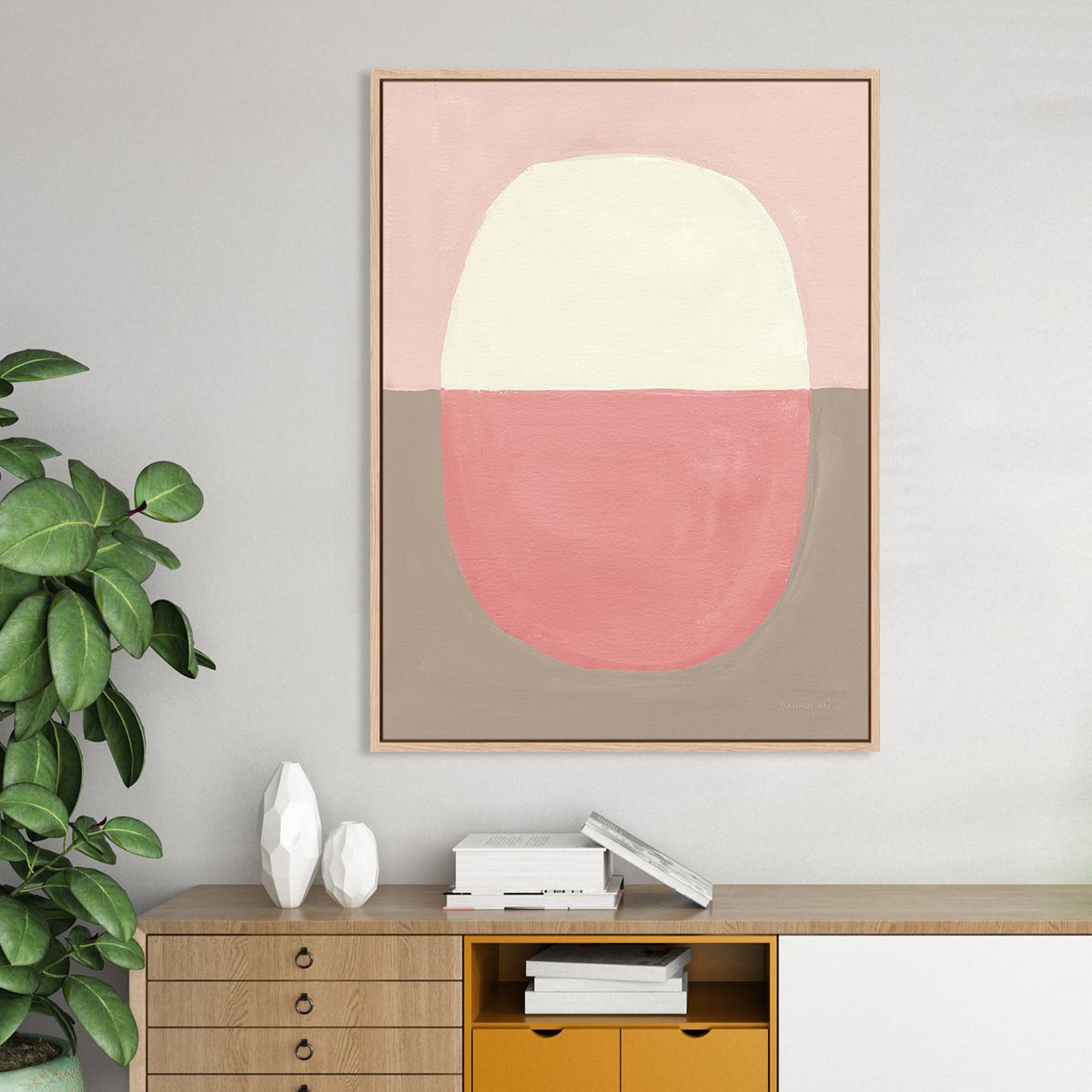 Encapsulate II Pink Wall Art