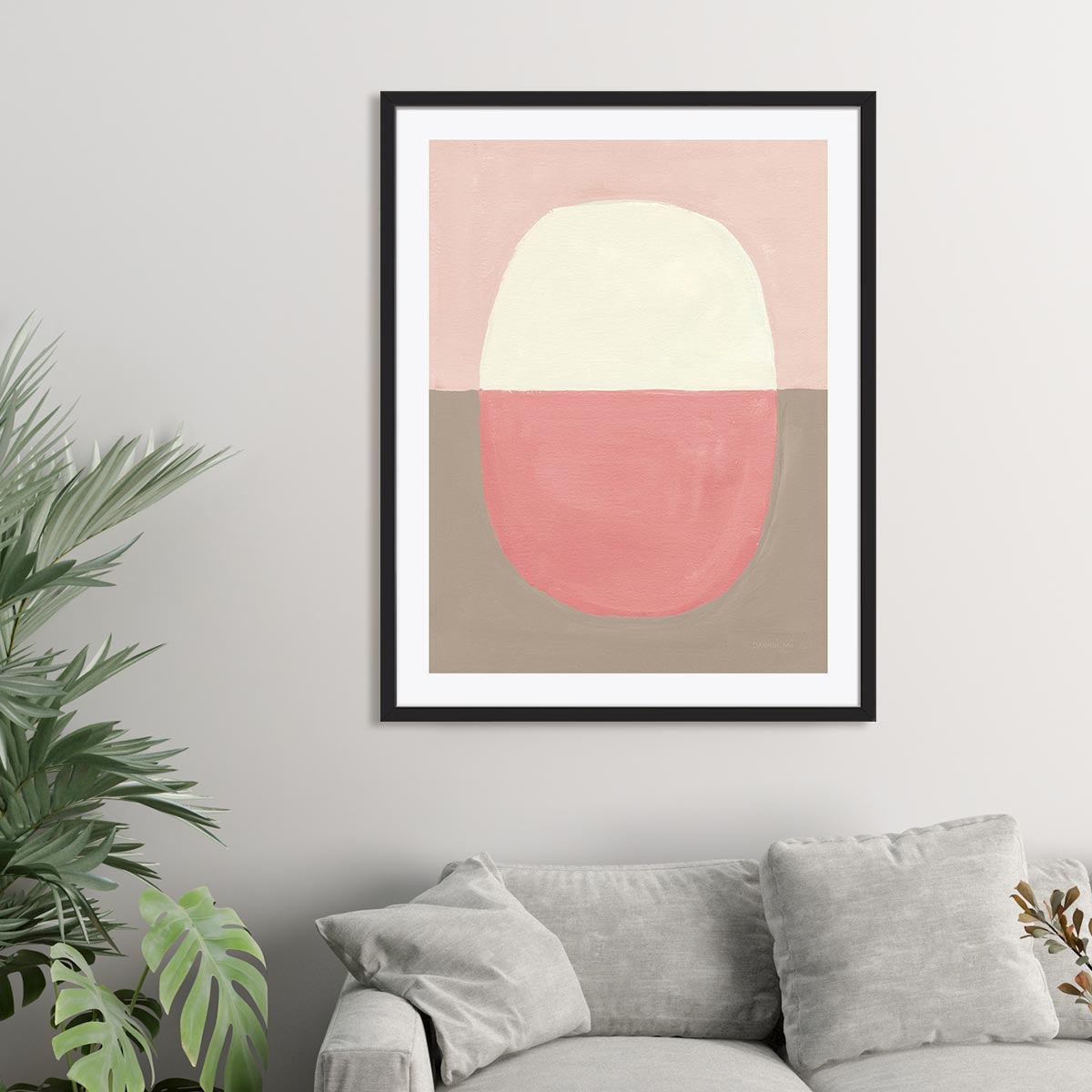 Encapsulate II Pink Wall Art