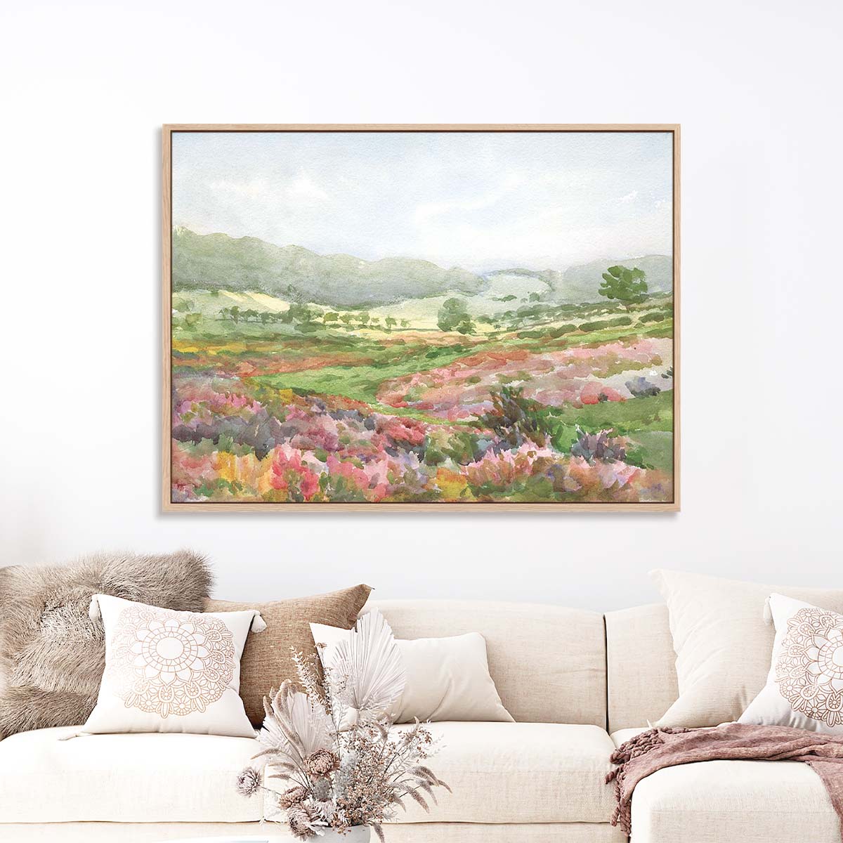 Field of Flowers Wall Art