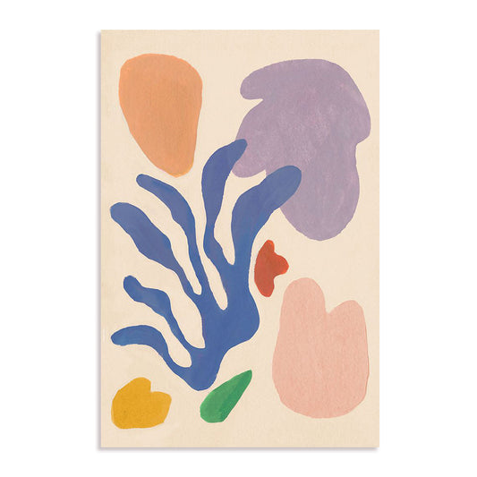 Honoring Matisse Warm v2 Wall Art