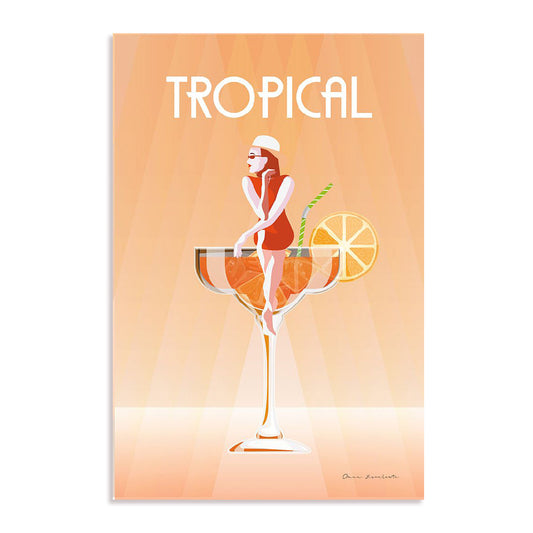 Tropical Drink Wall Art