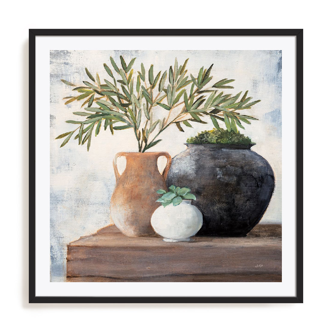 Calm Still Life Dark II Wall Art