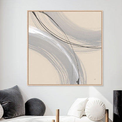 Intersection II Art in Stretched Canvas, Framed Print Under Glass, and Gallery Wrapped Shadow Box Canvas