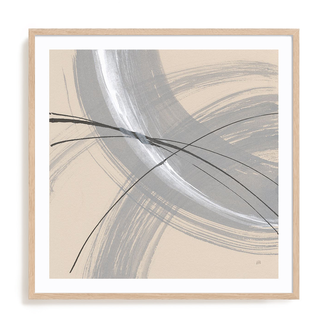 Intersection III Art in Stretched Canvas, Framed Print Under Glass, and Gallery Wrapped Shadow Box Canvas