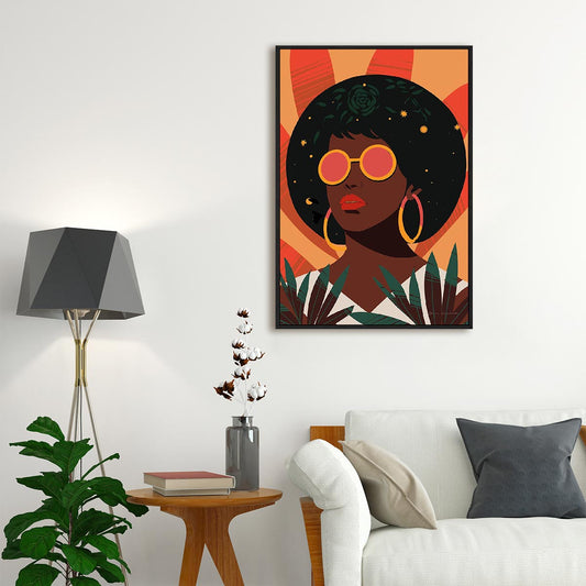 Boho Woman II Wall Art