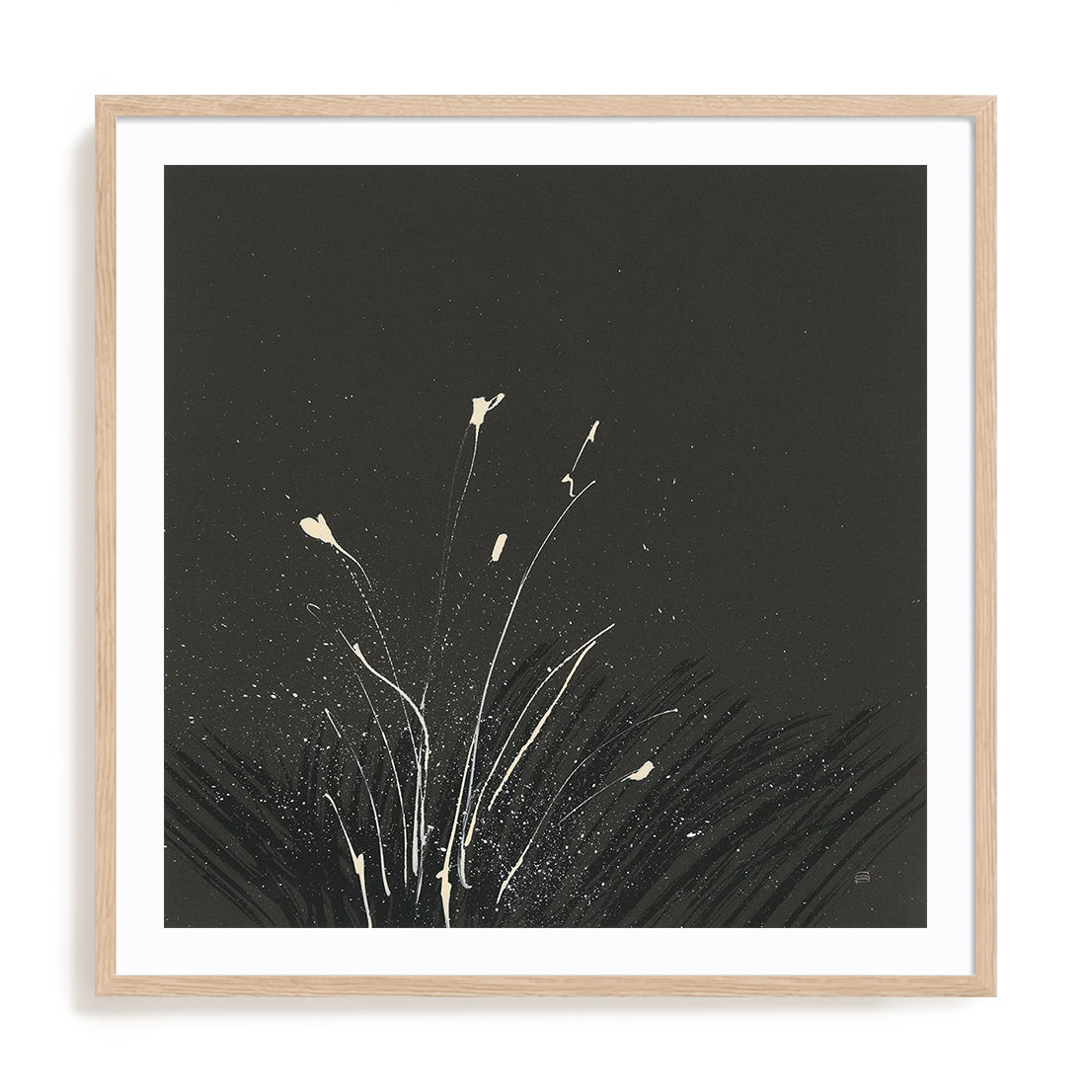 Dusting II Framed Wall Art for Living Room, Bedroom, Hallways and Kitchen Spaces