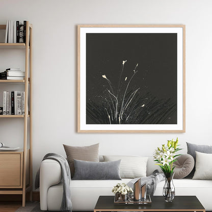 Dusting II Framed Wall Art for Living Room, Bedroom, Hallways and Kitchen Spaces